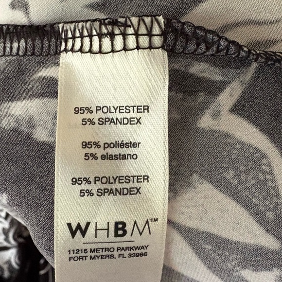 NWOT WHBM Border Trim Shift Dress - Picture 5 of 8